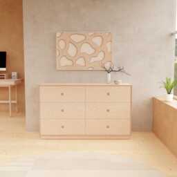 Organic Wooden Wall Art - Handmade Birch Plywood Decorative Decor Artwork Sculpture With Natural & Soft White Finish. Customs Available - thumbnail 2