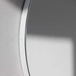 Orbis??? Modern Round Mirror With White Frame, Customisable Colour - Large, Xl - thumbnail 3