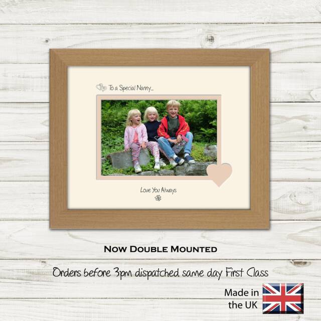 Nanny Photo Frame, Special Gift For Nanny, Landscape Or Portrait - image 1