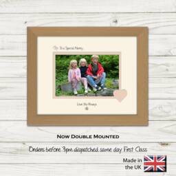 Nanny Photo Frame, Special Gift For Nanny, Landscape Or Portrait - thumbnail 1