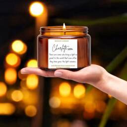 Sympathy Candle, Personalised Scented Candle, Warm Hugs, Thinking Of You Candle, Bereavement Gift Candle, Thoughtful Gift, Comfort Gift, Friend - thumbnail 1