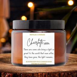 Sympathy Candle, Personalised Scented Candle, Warm Hugs, Thinking Of You Candle, Bereavement Gift Candle, Thoughtful Gift, Comfort Gift, Friend - thumbnail 2