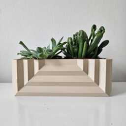 Origami Indoor Planter Classic Geometric Plant Pot For Modern Spaces - thumbnail 1