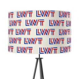 Lwt Velvet Lampshade - Retro Tv Itv Interiors Lamp Shades Ceiling, Table & Pendant Light Drum Shade 25cm 30cm 35cm 40cm 45cm - thumbnail 2