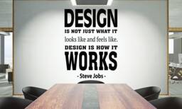 Teamwork Quote Vinyl Wall Decal Office Decor, Inspirational Art 2487Re - thumbnail 1