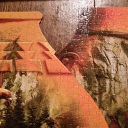 Framed Indian Pots Puzzle Wall Art, 1000Pc Sunsout, 45x32 - thumbnail 4