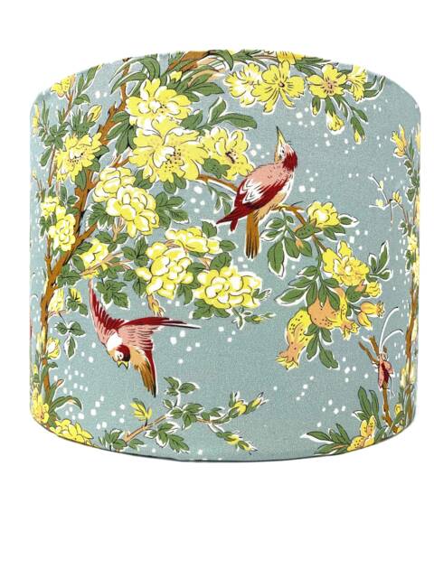 Birds Lampshade, Vintage Style Lamp Shade For Table Lamps Or Ceiling Lights - image 1