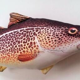 Fish Pillow Atlantic Cod - Gadus Morhua Neck Animal Relax Fisherman Gift - thumbnail 3
