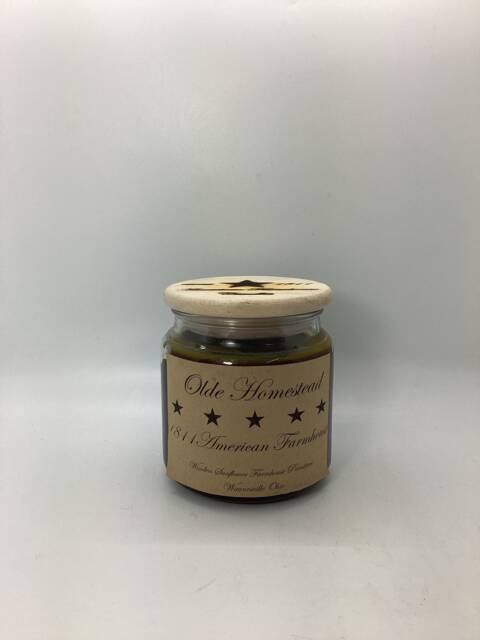 Olde Homestead Highly Fragrant Candle/Apothecary Jar 18Oz/Paraffin Wax/Hand Poured Candle/Farmhouse Candle/Country-Primitive Candle - image 1