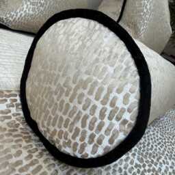 "Champagne - Gold Cushion Bolster 16"" X 6" - thumbnail 2