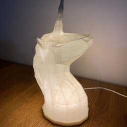 Night Light Unicorn Lamp - thumbnail 3