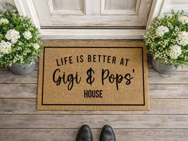 Gigi & Pops' Home Sign - Unique Birthday Present Idea - image 1