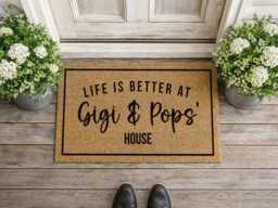 Gigi & Pops' Home Sign - Unique Birthday Present Idea - thumbnail 1