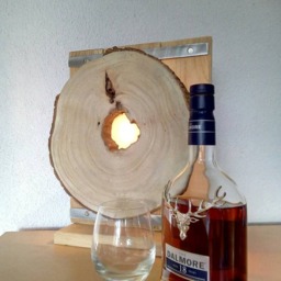 Tough, Lamp From Recycled Oak, Birch & Raw Steel. Industrial Design, Rough, Sober, Rural, Interchangeable - E14 - thumbnail 2