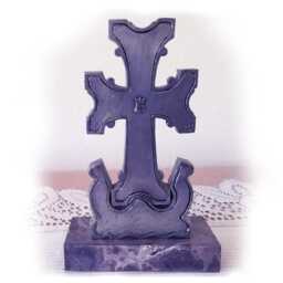 Armenian Cross 17Century Copy From Pewter - thumbnail 2
