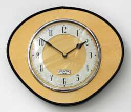 Gold Wall Clock - New 25cm Mid Century Style Handmade Metal Retro Vintage French Gift Off The Clocks