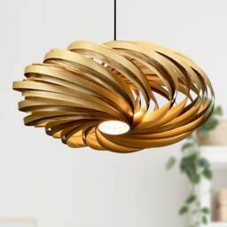 Veneria 100% Wood Lamp Made Of Olive Ash Wood, Pendant Handmade in Germany