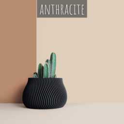 3D Printed Cactus, Succulent Planters, Interior Plant Pots, Mid Century Eco-Friendly Gift Idea For Home, Large Planter Pot - thumbnail 4