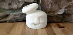 Ghostbusters Stay Puft Marshmallow Man 3D Printed Planter - thumbnail 1
