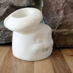 Ghostbusters Stay Puft Marshmallow Man 3D Printed Planter - thumbnail 2