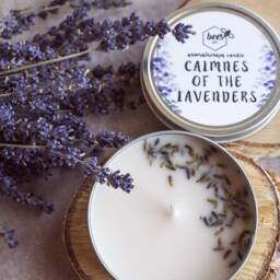 Natural Soy Candle With Essence Of Levander/Aromatherapy Candle - thumbnail 2