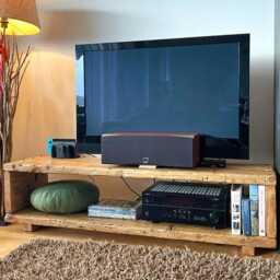 Tv Cabinet, Country Chic Stand - thumbnail 2