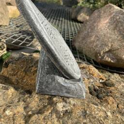 stone Garden Special Uncle Tear Drop Memorial Plaque Concrete Ornament - thumbnail 2