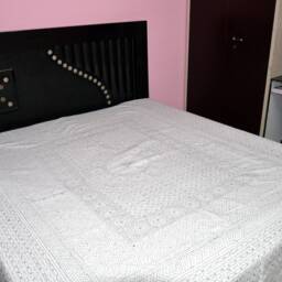 Indian Kantha Work Bed Sheets Organza Handmade Bedspreads Thread Work Cotton Traditional Cover Blankets Throws - thumbnail 3