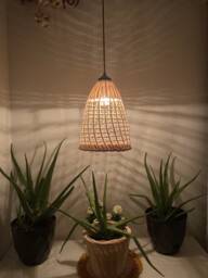 Bohemian Lattice Handmade Wall Sconce Pendant Lamp Chandelier Lighting - thumbnail 1