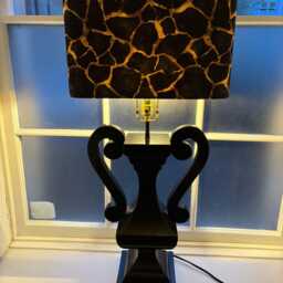 Handmade By Order Luxury Black Gold Lava Abstract Marble Geometric Pattern Rectangular Shape Lamp Shade Pendant All Shapes Sizes Avail - thumbnail 2