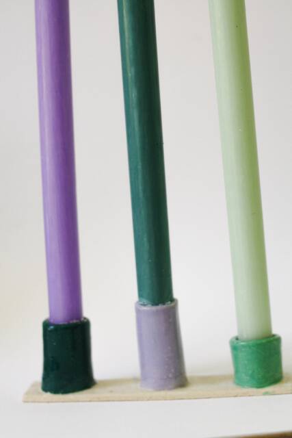 Handmade Ceramic Candle Holder - Modern Home Decor - image 1