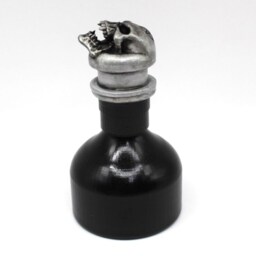 Vampire Skull Wine Stopper Gothic Halloween Decor, Dracula Fangs Fridge Magnet - thumbnail 4