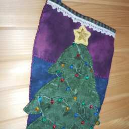 Extra Large Christmas Tree Stocking - thumbnail 2