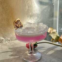 Pink Margarita Candle, Cocktail Candles, Scented Realism Gel Wax - thumbnail 2