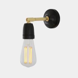 Cabra Swivel Wall Light With Ceramic Lamp Holder 4.5