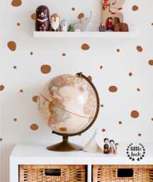 Wall Stickers Spots - Dots Confetti Circles Self-Adhesive Decoration Wall in Different Colors Children's Room - thumbnail 1
