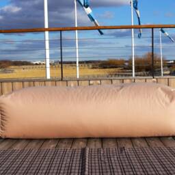 Outdoor Furniture, Beanbag Sofa, Patio Ottoman Pouf Cover + Inner Bag - Unstuffed, Lounger Daybed, +Free Gift - thumbnail 2