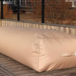Outdoor Furniture, Beanbag Sofa, Patio Ottoman Pouf Cover + Inner Bag - Unstuffed, Lounger Daybed, +Free Gift - thumbnail 3