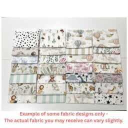 Fabric Scraps For Bunting, Offcuts, 100% Cotton, Mixed Fabrics, Cotton Remnants, Fabric, Quilting, Bunting Fabric - thumbnail 2