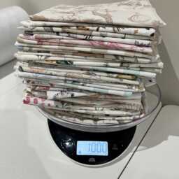 Fabric Scraps For Bunting, Offcuts, 100% Cotton, Mixed Fabrics, Cotton Remnants, Fabric, Quilting, Bunting Fabric - thumbnail 3