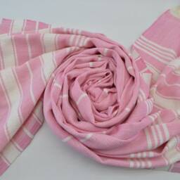 "Pink Towel, Peshtemal, Soft Towel, Bath Towel, Towels, Turkish Towel, 40""x70" - thumbnail 4