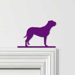 Door Topper Bullmastiff Dog Various Colours Top Of Decorative Sign - Sign, Novelty Wall Decor, Frame Art, Art - thumbnail 4