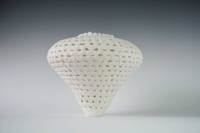 Handmade Ceramic Decorative Vase, Porcelain, Matt Finish, Contemporary Home Decor - image 1