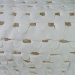 Handmade Ceramic Decorative Vase, Porcelain, Matt Finish, Contemporary Home Decor - thumbnail 4