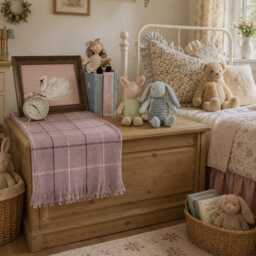 Vintage Country Pine Blanket Box - thumbnail 2