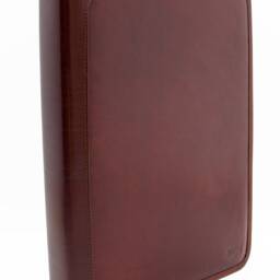 Leather Organizer, Personalized Leather Portfolio Men, Document Holder, Business Gift, Blue Folder - thumbnail 4