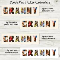 Granny Photo Frame Word Name Special Gift Mother's Day 60-Cc By Photos in A Word - thumbnail 2