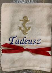 Anchor Bath Towel - thumbnail 1