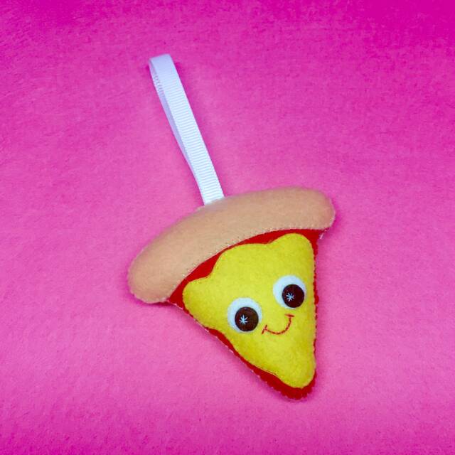 Pizza Christmas Ornament - Cute Food Decoration 2025