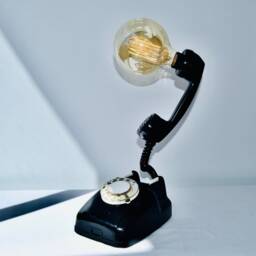 Vintage Lamp From The Original Telephone 60S, Manufactured in Ukraine - thumbnail 2